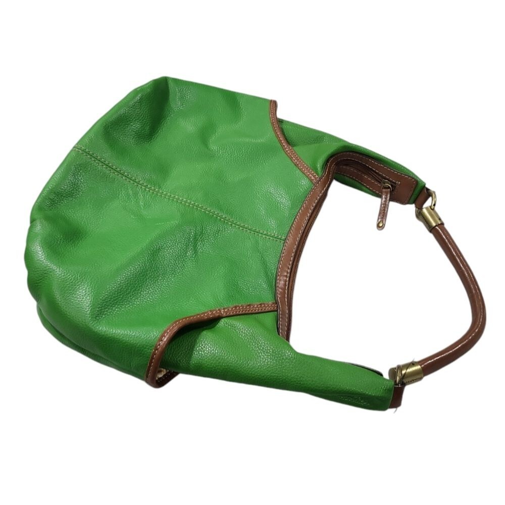 Vintage Tignanello 100% genuine leather boho Bohemian shoulder bag pockets